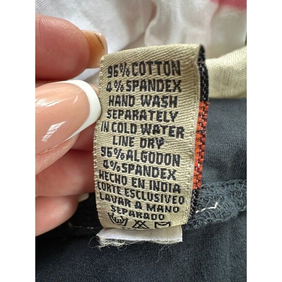 Now And Then Bohemian Stripe Tie Dye Fold Over Whimsical Flare Midi Maxi Skirt S - Picture 5 of 5